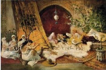 Arab or Arabic people and life. Orientalism oil paintings  308, unknow artist